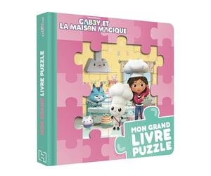 Gabby et la maison magique - Mon grand livre puzzle