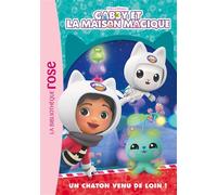 Gabby et la maison magique, Tome 08 - Un chaton venu de loin ! - Universal Studios - Bb Rose Verte - Poche - Roman cadet