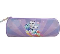 Gabby Round Pencil Case, Unisex, Purple, One Size, Purple, One Size