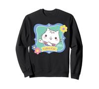 Gabby’s Dollhouse Cakey Cat Floral Portrait Sweatshirt
