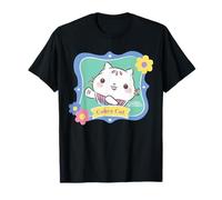 Gabby’s Dollhouse Cakey Cat Floral Portrait T-Shirt