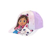 Gabby`s Dollhouse Chapeau 'Gabby & Pandy Paw' marron / violet / rose / blanc, Taille 54-56