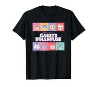 Gabby’s Dollhouse Character Tile T-Shirt