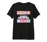 Gabby’s Dollhouse Character Tile T-Shirt Haut de Gamme