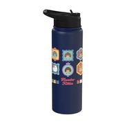 Gabby’s Dollhouse Hamster Kitties Frame Stainless Steel Insulated Water Bottle