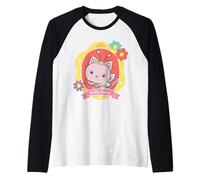 Gabby’s Dollhouse Kitty Fairy Floral Portrait Manche Raglan