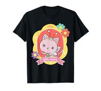 Gabby’s Dollhouse Kitty Fairy Floral Portrait T-Shirt