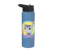 Gabby’s Dollhouse MerCat Floral Portrait Stainless Steel Insulated Water Bottle