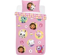 Gabby´s Dollhouse - Parure de lit motif Réversible (TC187)
