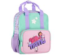 Gabby’s Dollhouse Petit sac à dos pour filles, sac à dos de jardin d'enfants, sac à dos de VOYAGE avec réflecteurs 29x23x9cm (Gabby A)
