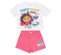 Gabby`s Dollhouse Pyjama 'Gabby & Cakey' violet / orange / rose / blanc, Taille 134