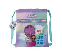 CYPBRANDS Gabby Mochila Saco-Up, Sac à Dos Mixte Enfant, Multicolore, Estandar