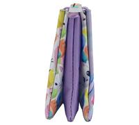 CyP Brands – Trousse à crayons triple Gabby Pandy Patitas, 5 compartiments violette