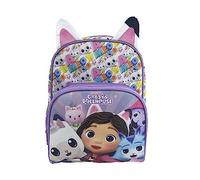 Gabby - Sac à dos, école maternelle, fournitures scolaires, sac à dos, sac pour enfants, couleur violette, produit officiel (marques CyP)