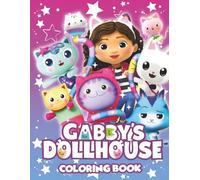 Gabby The Doll-house's Coloring Book: Fun & Unique Jumbo Pages to Spark Creativity for Kids