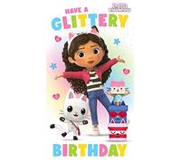 Gabby's Carte d'anniversaire pour maison de poupée, carte d'anniversaire pour fille, carte d'anniversaire pour fille, carte de maison de poupée Gabby, carte de maison de poupée Gabby, carte d'amitié