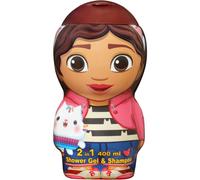 Gabby's Dollhouse 2D Kids Gentle gel de douche et shampoing 2 en 1 400 ml