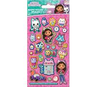 Gabby's Dollhouse Autocollants réutilisables scintillants sous licence officielle Multicolore