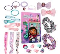Gabby's Dollhouse Calendrier de l'Avent 2025 Fille Compte à Rebours Noel 24 Surprises Accessoires Cheveux Kawaii Élastiques Chouchous Cadeau Fille