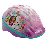 Gabby's Dollhouse Casque de vélo pour Enfant sous Licence Officielle, matériau intérieur EPS Robuste, Taille réglable, Coque ventilée pour Le Refroidissement, Convient pour Les Tours de tête de 48 à