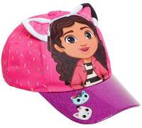 Gabby's Dollhouse Casquette de baseball réglable avec oreilles de chat pour fille, multicolore, Taille unique