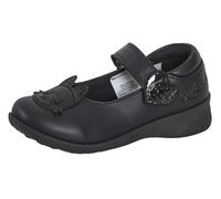 Gabby's Dollhouse Chaussures noires pour enfants Pandy Paws - Semelle résistante - Sangle facile à attacher, Noir , 28 EU