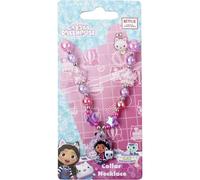 Gabby's Dollhouse Collier pour enfant avec pendentif personnage et perles décoratives en forme d'étoile et de fleur | Bijoux officiels pour filles de plus de 3 ans, cadeau et jeu symbolique