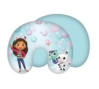 Gabbys Dollhouse Coussin de voyage série Netflix Gabby avec chaton 100 % polyester 28 x 33 cm