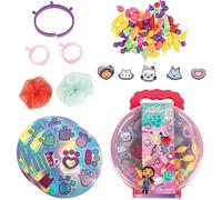 Gabby's Dollhouse Ensemble de bijoux de beauté | Plus de 100 pièces pour la création de colliers, bracelets et bagues | Jouet de bricolage pour filles à partir de 3 ans