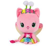 Gabby's Dollhouse Fairylandia, Peluche Lumineuse Arc-en Ciel Kitty Fairy Officielle, Chat en Peluche, Jouets sensoriels pour Les Enfants à partir de 3 Ans