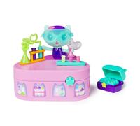 Gabby's Dollhouse , Figurine de fête MerCat, Figurine mobile avec meuble et accessoires de maison de poupée, Jouets pour enfants pour filles et garçons à partir de 3 ans
