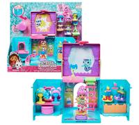 Gabby’s Dollhouse, Coffret de Jeu transportable Dressing Arc-en-Ciel avec poupée Gabby, Jouets Surprises et Accessoires pour séance Photo, Jouets pour Enfants à partir de 3 Ans