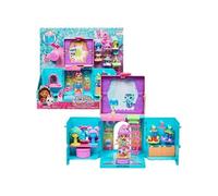 Gabby's Dollhouse , Coffret de jeu transportable Dressing arc-en-ciel avec poupée Gabby, jouets surprises et accessoires pour séance photo, jouets pour enfants à partir de 3 ans