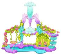 Gabby's Dollhouse Gabby's Dollhouse : The Movie, Set de Jardin, Figurines de Pandy Paws et Kitty GNOME et 9 Accessoires pour la Maison de poupée, Jouets pour Filles à partir de 3 Ans (Spin Master