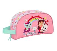 GABBY'S Dollhouse - Grande Trousse de Toilette pour Enfant, Adaptable à la Voiture, idéale pour Les Enfants de 5 à 14 Ans, Confortable et Polyvalente, qualité et résistance, 26 x 16 x 9 cm