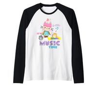 Gabby's Dollhouse Its Music Time Hamster Kitties Manche Raglan
