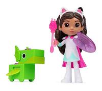 Gabby's Dollhouse, Knight Gabby Ensemble de figurines avec jouet surprise et mini copain dragon, jouets pour enfants pour filles et garçons âgés de 3 ans et plus