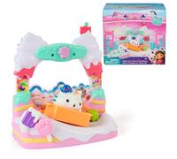 Gabby's Dollhouse : Le film Cakey Cat's Sweet Treat Balcon avec figurine et accessoires de maison de poupe Jouets pour enfants pour filles et ga