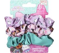 Gabby's Dollhouse Lot de 3 serre-têtes en tissu pour filles | Chouchous élastiques avec motifs imprimés et couleurs pastel inspirés de la série Netflix