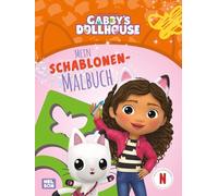 Gabby's Dollhouse: Mein Schablonen-Malbuch: Mit toller Papp-Schablone