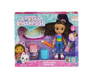 Gabby's Dollhouse , Poupées Gabby artiste et accessoires de luxe dont une tablette avec surface réactive à l'eau et pinceau à eau, jouets pour filles et garçons à partir de 3 ans