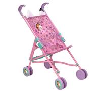 HTI Poussette parapluie pour poupée Gabby's Dollhouse pliable rose et violet À partir de 2 ans