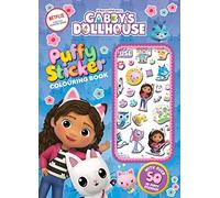 Gabby's Dollhouse: Puffy Sticker Colouring Book (Dreamworks)
