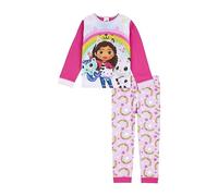 Gabby's Dollhouse Pyjama pour fille - Produit officiel, rose, 6-7 ans