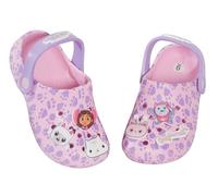 Gabby's Dollhouse Sabots pour Filles, Sandales avec Breloques et Badges, Chaussures d'intérieur et d'extérieur pour Enfants, avec Bride à la Cheville