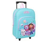 Safta Gabby´s Dollhouse 21l 32x42x14 Cm Wheeled Backpack Bleu