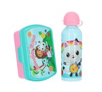 Gabbys Dollhouse Set à Sandwich - Boîte à Sandwich et Bouteille 400 ML