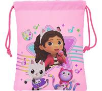 Gabbys Dollhouse Snack Bag "Party" fermeture avec cordon réglable facile à ouvrir et à fermer - Gabbys Dollhouse Snack Bag "Party" matériaux s et faciles à nettoyer et design sur le thème de Gabbys Do