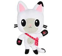 Gabby's Dollhouse , Peluche Talking Pandy Paws de 33 cm avec lumières, musique et 10 sons et répliques