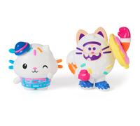 Gabby's Dollhouse : The Movie, Cakey Cat et Cookie Bobby, figurines et 2 accessoires, jouets pour filles et garçons à partir de 3 ans